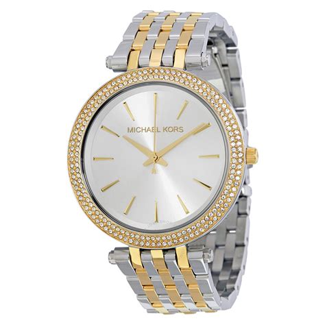 michael kors cooper two tone watch|Michael Kors darci watch 26mm.